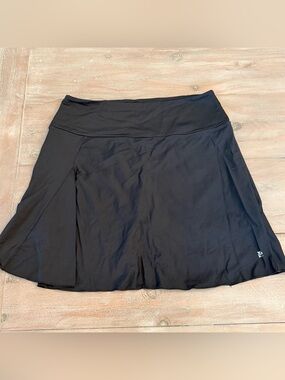Catwalk Performance Artwear Womens Black Tennis Skort Sz Med Preowned